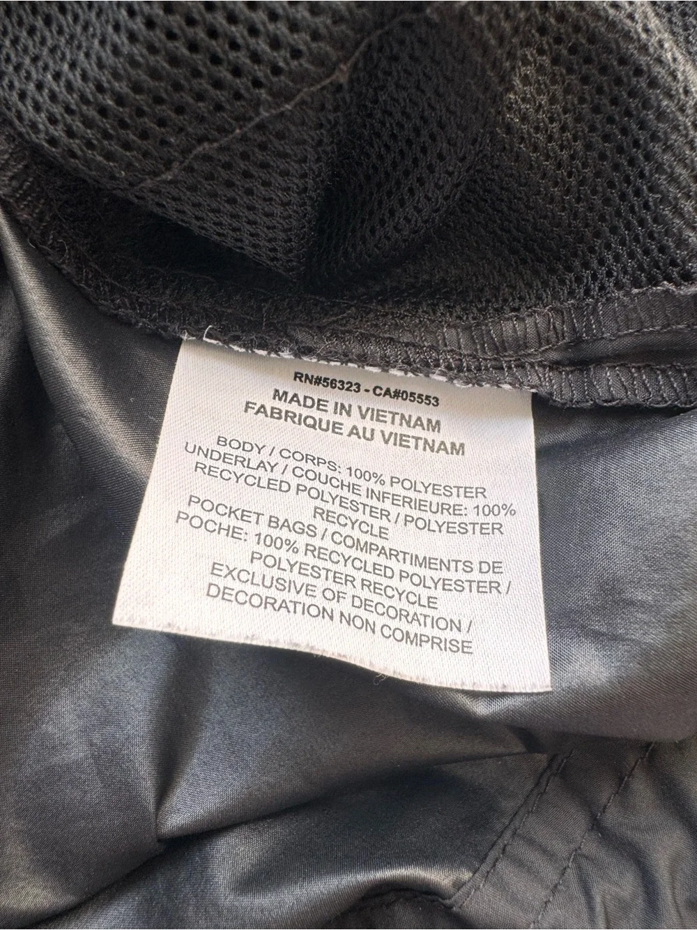 Nike Windrunner Hooded Windbreaker Jacket Blue Black XS Full Zip